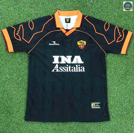 Cfb3 Camisetas 1999-00 AS Roma 2ª Equipación