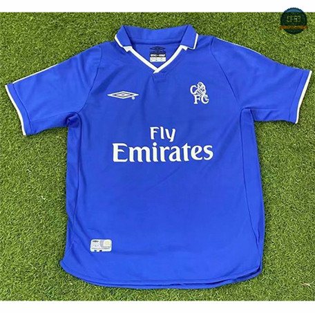 Cfb3 Camiseta Rétro 2001-03 Chelsea 1ª Equipación
