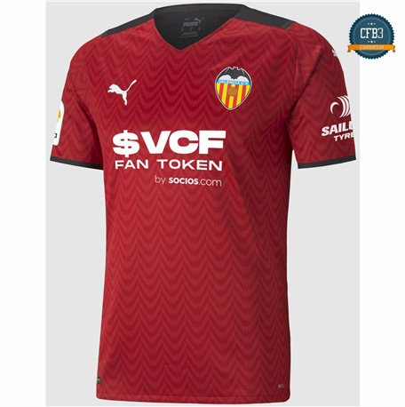 Cfb3 Camisetas Valencia 2ª Equipación 2021/2022