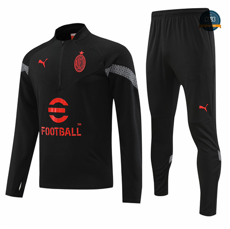 Cfb3 Camiseta Chandal AC Milan Equipación Negro 2022/2023 f156