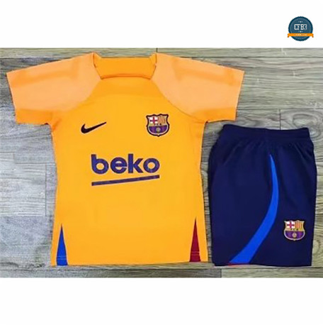 Cfb3 Camiseta Barcelona Amarillo Enfant 2022/2023