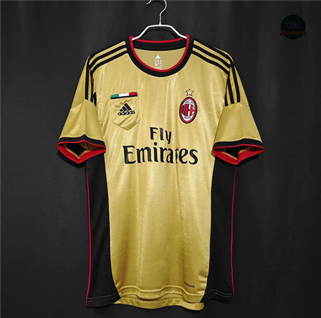 cfb3 camisetas Retro 2013-14 AC Milan 3ª Equipación