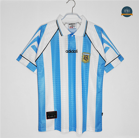 cfb3 camisetas Retro 1996-97 Argentina 1ª Equipación