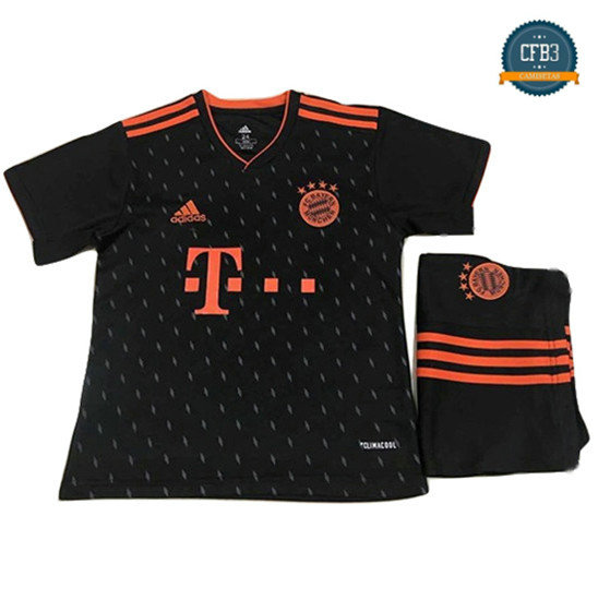 Camiseta Bayern Munich Niños Equipación Negro 2019/2020