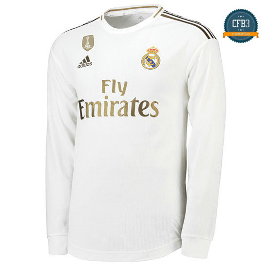 Camiseta Real Madrid 1ª Equipación Manga Larga 2019/2020