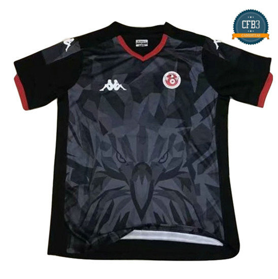 Camiseta Túnez Equipación Negro 2019/2020