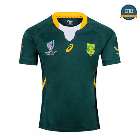 Cfb3 Camiseta Rugby Africa del Sur 1ª Copa Mundial 2019/2020