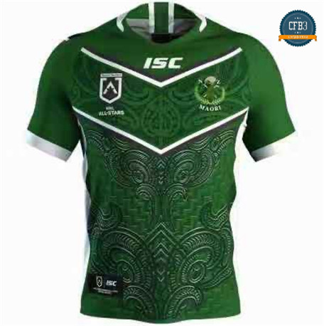 Cfb3 Camiseta Rugby ISC Nueva Zelandia Maori All Stars 2020/2021