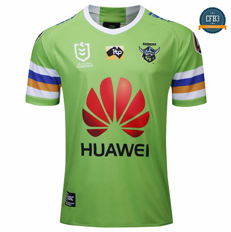 Cfb3 Camiseta Rugby Canberra Raiders 1ª 2019/2020