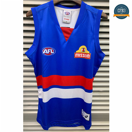 Cfb3 Camiseta Chaleco Rugby AFL Western Bulldogs 2019/2020