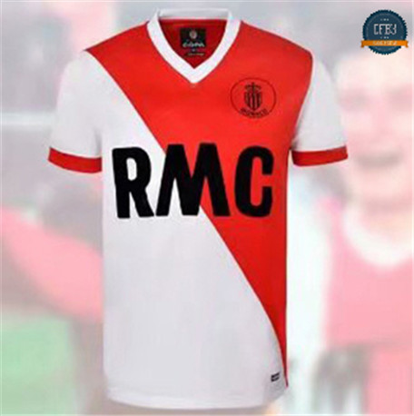 Cfb3 Camiseta Retro AS Monaco 1977-1982