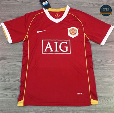 Camisetas 2006 Manchester United Equipación Rojo