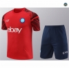 Outlet Camiseta entrenamiento Napoli + Pantalón Corto rojo 2024/2025