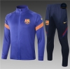 Cfb3 Chaqueta Chandal Niños Barcelona Azul/Naranja 2020/2021