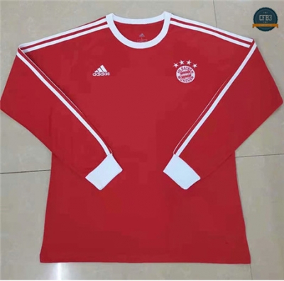 Cfb3 Camisetas Bayern Munich Manga Larga Rojo 2021/2022