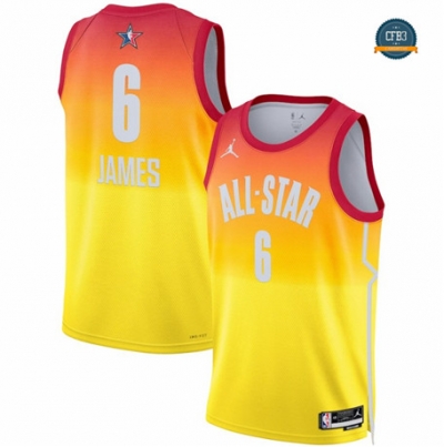 Cfb3 Camiseta LeBron James - 2022 All-Star Orange