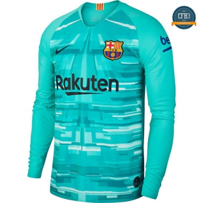 Camiseta Barcelona Portero Manga Larga Azul 2019/2020