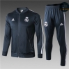 Chaqueta Chándal Real Madrid Azul Oscuro Cuello bajo 2019/2020