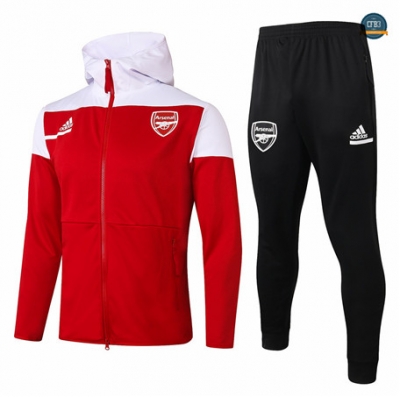 Cfb3 Chandal Niños Sudaderas de futbol Arsenal Rojo 2020/2021