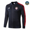 Cfb3 Camisetas Chaqueta Sudadera Bayern Munich Azul Oscuro 2019/2020 Cuello bajo