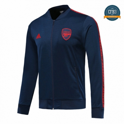 Cfb3 Camisetas Chaqueta Sudadera Arsenal Azul Oscuro 2019/2020 Cuello bajo