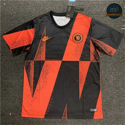 Camiseta Chelsea Entrenamiento Naranja/Negro 2019/2020