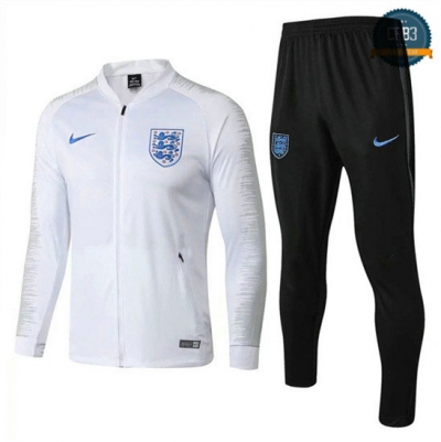 Chaqueta Chándal Inglaterra Blanco Strike Drill 2018 2019