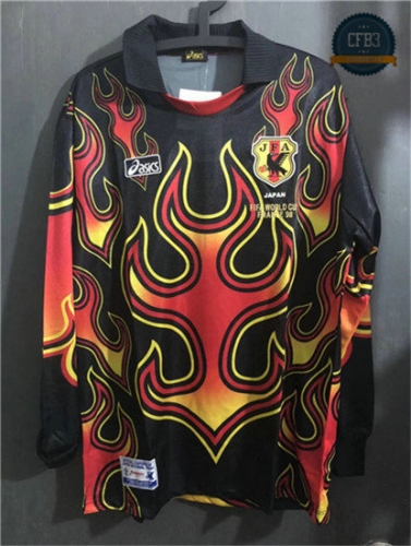 Camiseta 1998 pre-sell Japón Francia Copa del Mundo Manga Larga