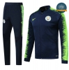 Chaqueta Chándal Manchester City Azul Profundo/Verde 2018 Strike Drill