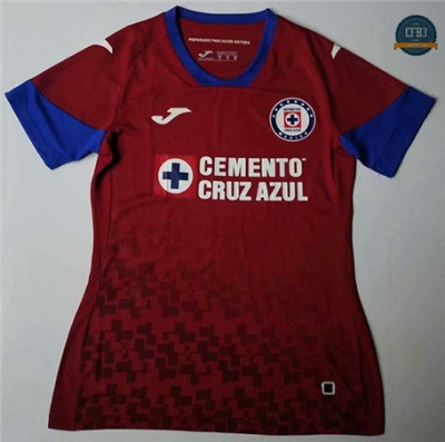 Cfb3 Camisetas Cruz Azul Mujer 3ª Equipación Rojo 2020/2021