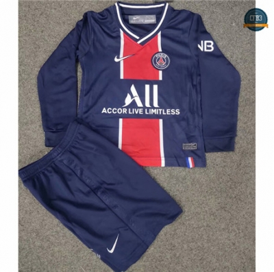 Cfb3 Camiseta PSG Enfant 1ª Equipación Manga Larga 2020/2021