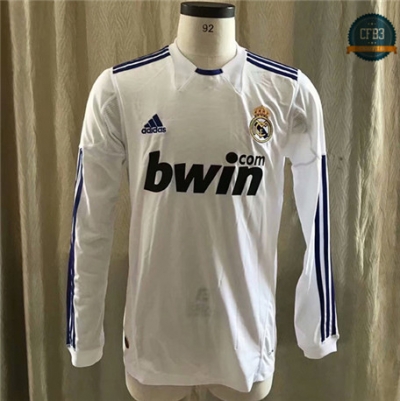 Cfb3 Camiseta Clásico 2010-2011 Real Madrid 1ª Manga Larga