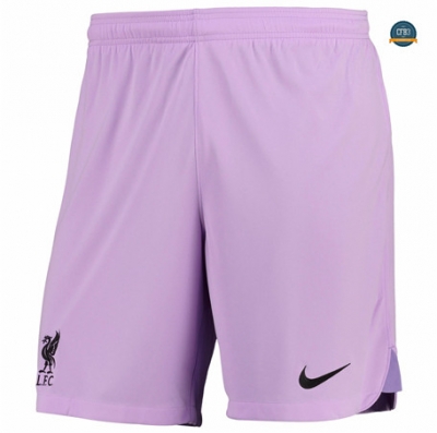 Cfb3 Camiseta Pantalones Liverpool Portero Equipación Violeta 2022/2023