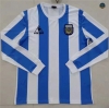 Cfb3 Camiseta Retro 1986 Argentina 1ª Equipación Manga larga