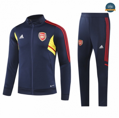 Diseñar Cfb3 Camiseta Chaqueta Chándal Niño Arsenal Equipación Azul 2022/2023