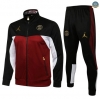 Cfb3 Chaqueta Chandal PSG Jordan Equipación Negro/Granate 2021/2022