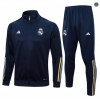 Diseñar Cfb3 Chaqueta Chándal Real Madrid Equipación Azul Real 2023/2024