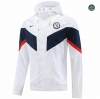 Nuevas Cfb3 Camiseta Chaqueta Rompevientos Chelsea Equipación Blanco 2022/2023