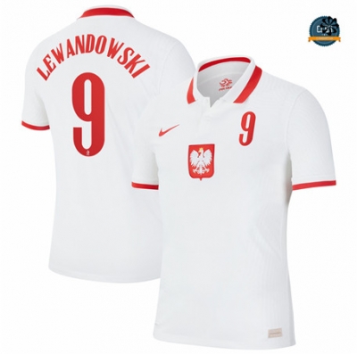 Cfb3 Camisetas Polonia 1ª Equipación Lewandowski 9 2020-21