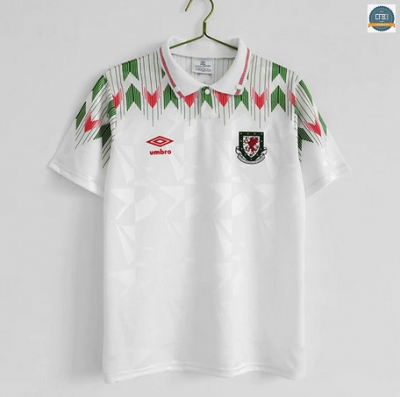 Cfb3 Camiseta 1990-92 Wales 2ª Equipación