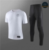 Cfb3 Camisetas D056 Chandal PSG Blanco/Negro 2019/2020 Cuello redondo