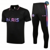 Cfb3 Camiseta PSG Jordan Paris POLO + Pantalones Equipación Negro 2021/2022