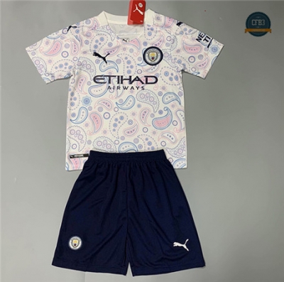 Cfb3 Camiseta Manchester City Niños 3ª Equipación 2020/2021