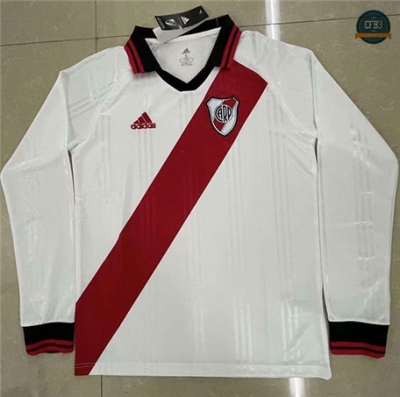 Cfb3 Camiseta River Plate Manga Larga Blanco 2021/2022
