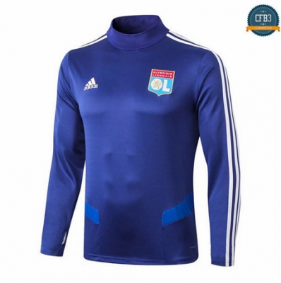 Cfb3 D124 Sudaderas Lyon Azul 2019/2020 Cuello Alto