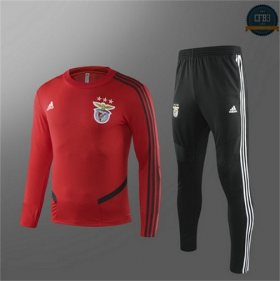 Cfb3 D47 Chándal Benfica Niños Rojo/Negro 2019/2020