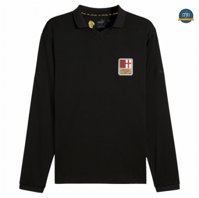 Venta Camiseta AC Milan Equipación 125 aniversario Manga Larga Negro 2024/2025