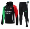 Ofertas Chándal Sudadera con Capucha Arsenal Equipación negro 2024/2025