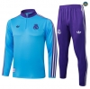 Outlet Chándal Fútbol Real Madrid Equipación Azul claro/Violeta 2025/2026