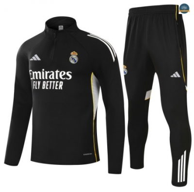 Hacer Chándal Fútbol Real Madrid Equipación negro/Blanco/amarillo 2025/2026